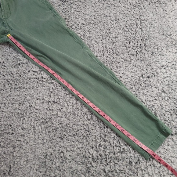 Liverpool Pants Womens 2 Green Stretch Modern Skinny Ankle Preppy Classiccore - Picture 9 of 11